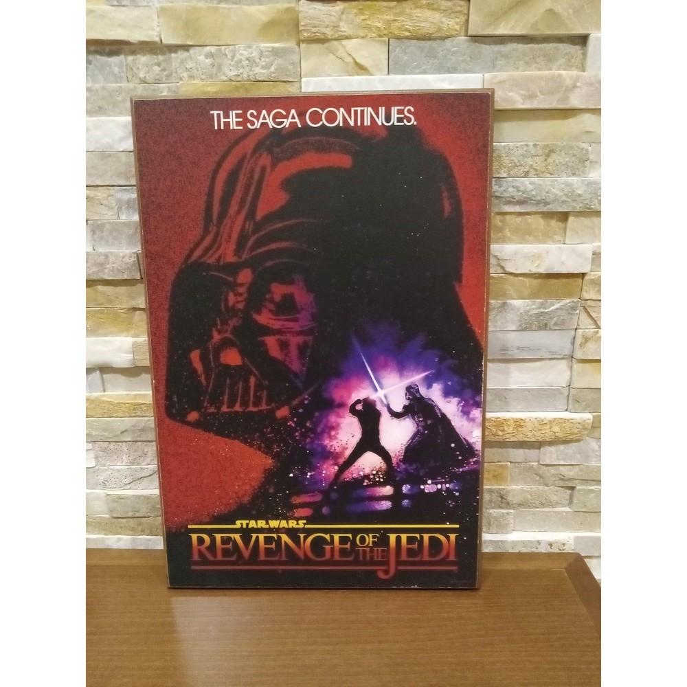 Star Wars Wooden Poster